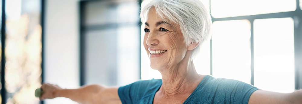 Senior Woman Exercising